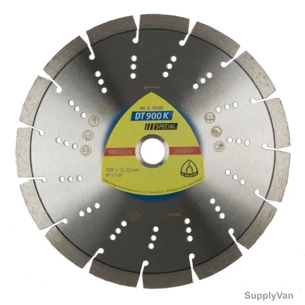 Klingspor Diamond Cutting Blade, DT900K, Special, 21W, 350 x 25.4MM