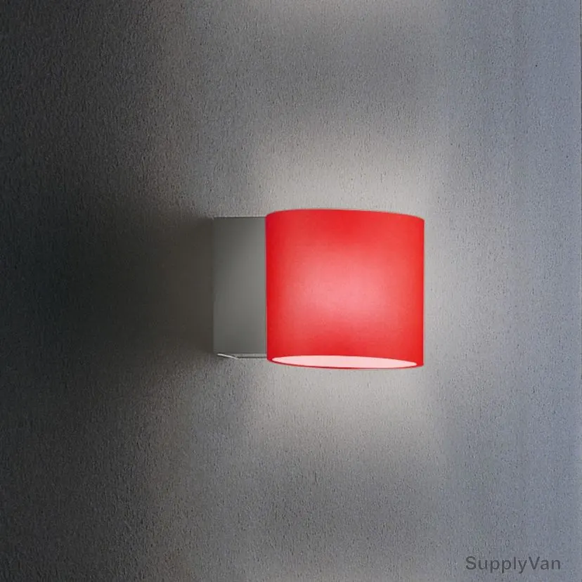 Metallux Glass Wall Light, 143-111-70, Brick, G9, 40W, 10CM