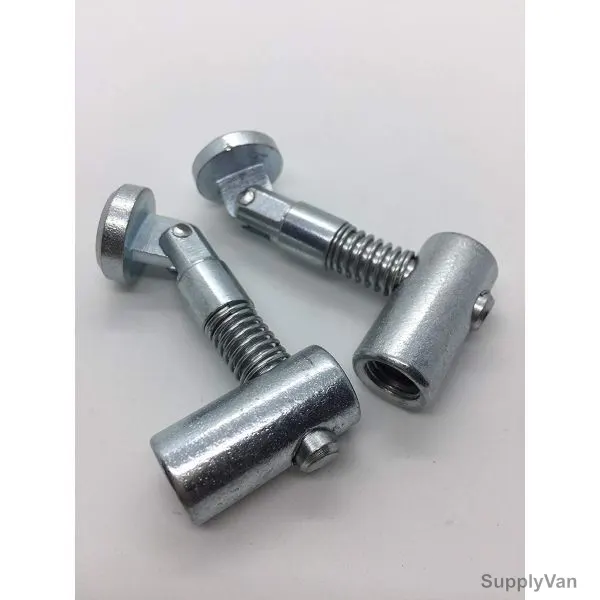 Extrusion 180 Degree Single Head Anchor, 20 Series, Metal, PK2