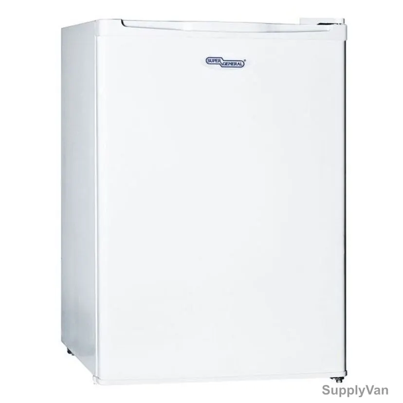 Super General Single Door Refrigerator, SGR131, 220-240V, R600a, 110 Ltrs Capacity, White