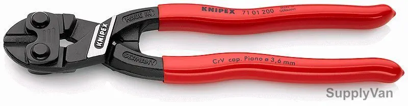 Knipex Compact Bolt Cutter, 7101200, 8 Inch