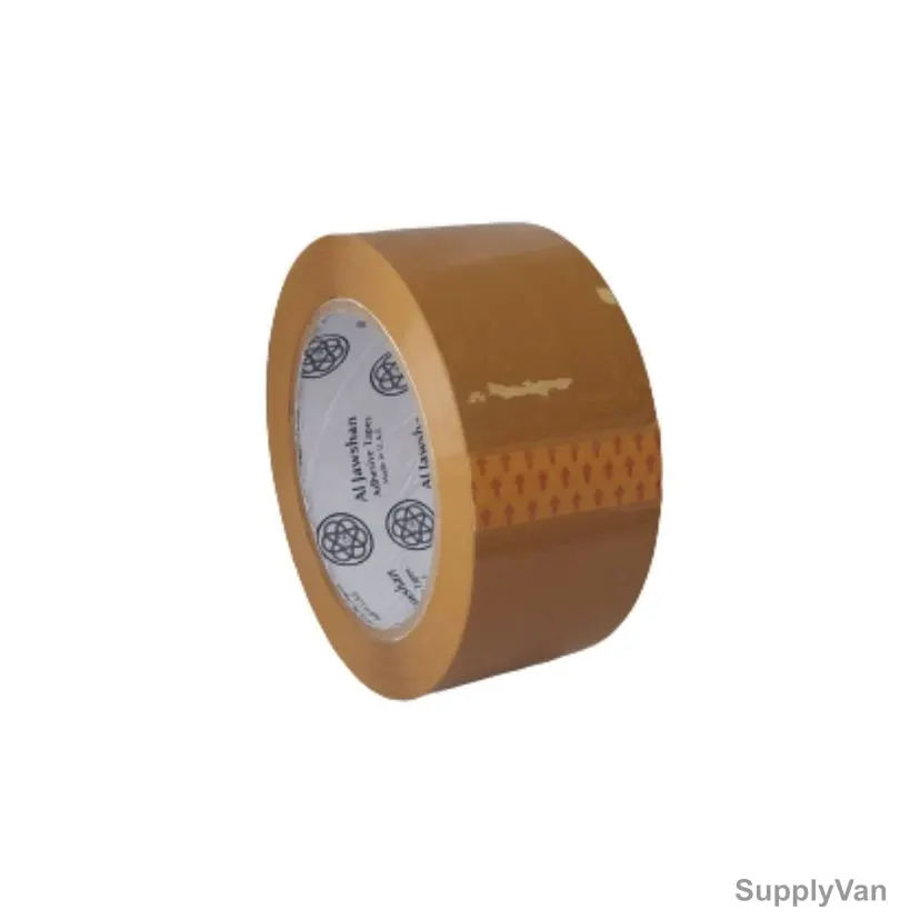 Bopp Tape, 50MM Width x 100 Yards Length, Brown, 36 Rolls/Carton