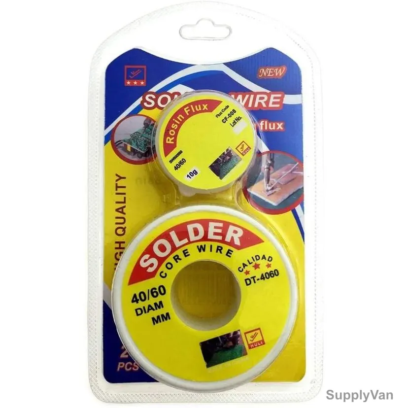Solder Wire Repair Tools Set, DT-4060plusCF-008, 1MM Dia, 2 Pcs/Set — image 1