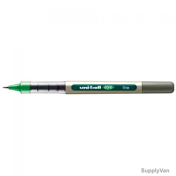 Uni-Ball Ball Point Pen, UB157-01GN, Eye, 0.7MM Tip, Green