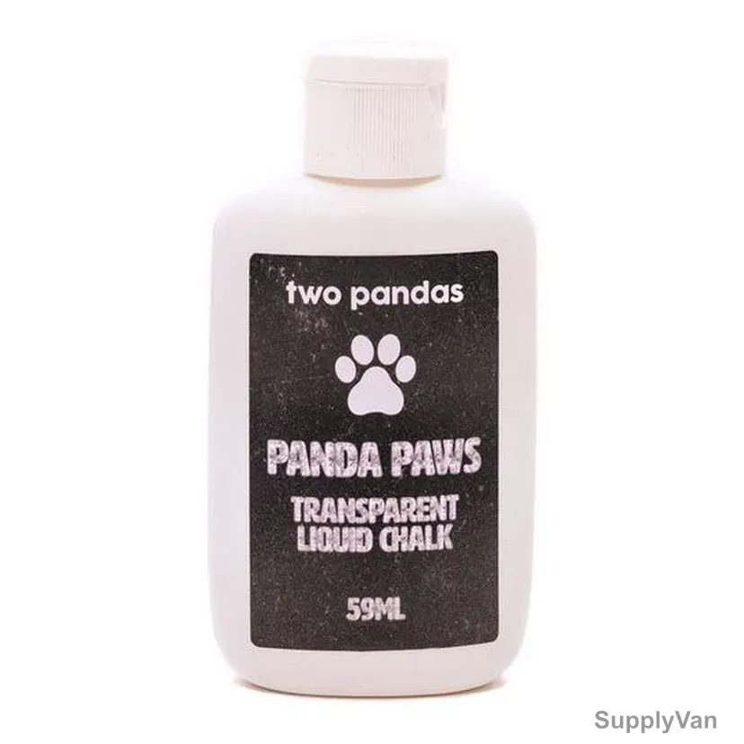 Two Pandas Transparent Liquid Chalk, Unscented, 59ML