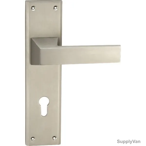 Link Door Handle, PYRAMID, Zinc, Screw Mount, 10 Inch