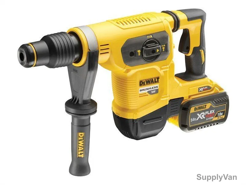 Dewalt SDS Max Cordless Hammer Drill, DCH481X2-GB, Li-Ion, 18/54V