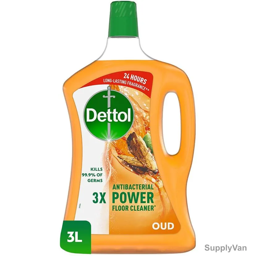 Dettol Antibacterial Power Floor Cleaner, Oud, 3 Ltrs — image 1