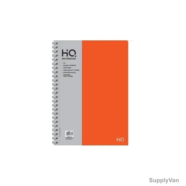 Navneet HQ 1 Subject Notebook, NAV85825, A4, 80 Sheets, Orange