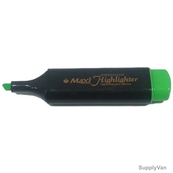 Maxi Premium Highlighter, MX-50, Green