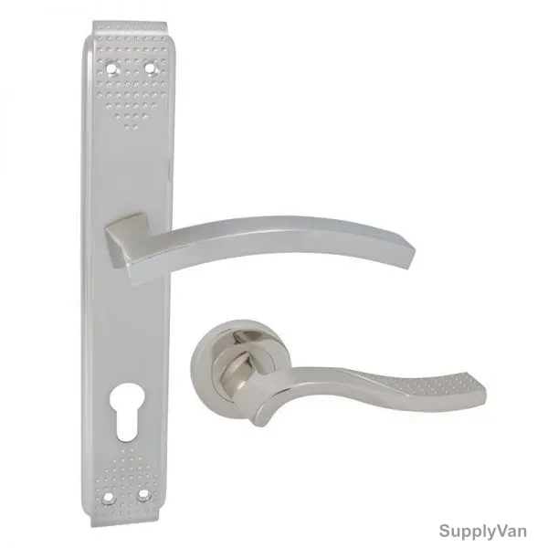 Ozcanlar Door Handle, PALADIN, Zinc, Screw Mount, 250MM