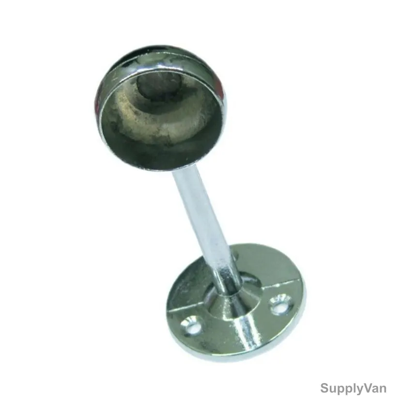 Towel Close Bracket, 3/4 Inch, Metal, Silver