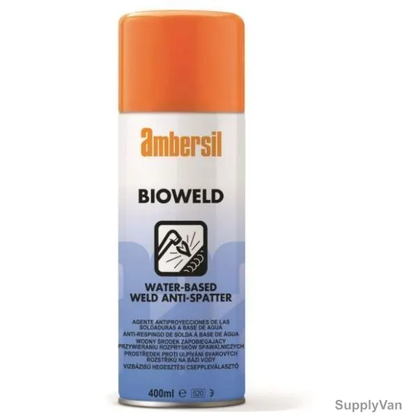 Ambersil Anti Spatter Spray, 31621-AB, Bioweld, 400ML