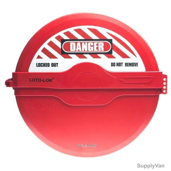Loto-Lok Valve Lockout, VL-PGT-325450, 325-450MM, Red