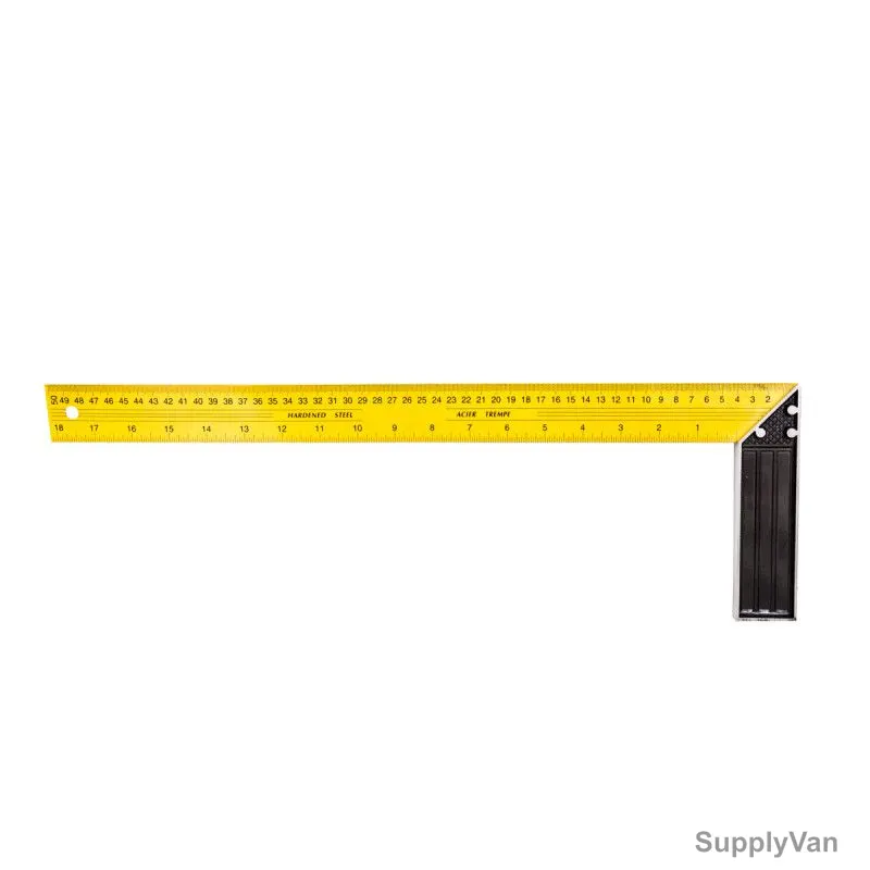 Beorol Professional Angle Ruler, UL50, 50CM, Black/Yellow — image 1