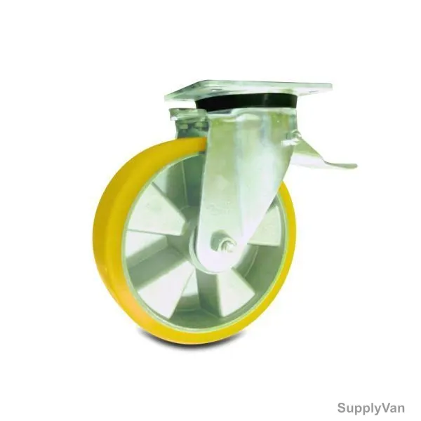Vertex Caster Wheel, VXCW-PUE4SB, 4 Inch
