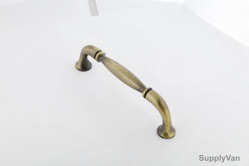 Cupboard Handle -AB, SAF-89, Brass Material, Brown Colour