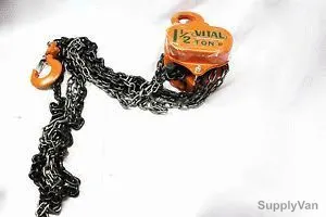 Vital Chain Pulley Block, VP5-15, 1-1/2T, 2.5Mtrs
