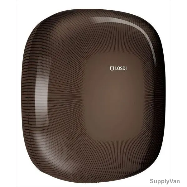 Losdi Folded Paper Towel Dispenser, CP5009-BL-L, 240MM, 600 Towels, Polycarbonate, Black
