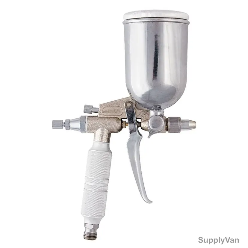 MTX Pneumatic Paint Gun With Upper Tank, 573189, 4 Bar, 1/4 Inch Connection Size, 100ML Tank Capacity