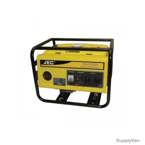 JEC Petrol Generator, PG-1103G, 230V, Yellow