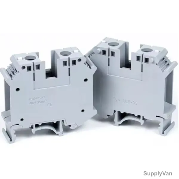 Rail Mounting Connector, 35MM, Grey, 20 Pcs/Pack