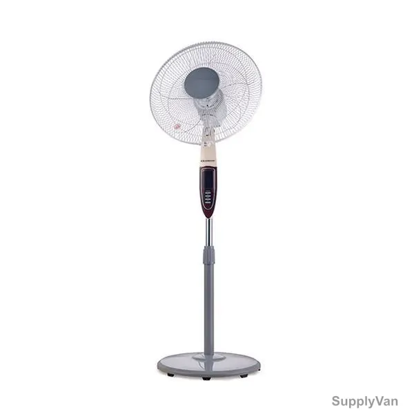 Olsenmark Stand Fan, OMF1698, 16 Inch, 5 Blades, 60W, Grey