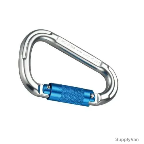 Jech Automatic Mountain Carabiner, JE525030, Aluminium, Silver