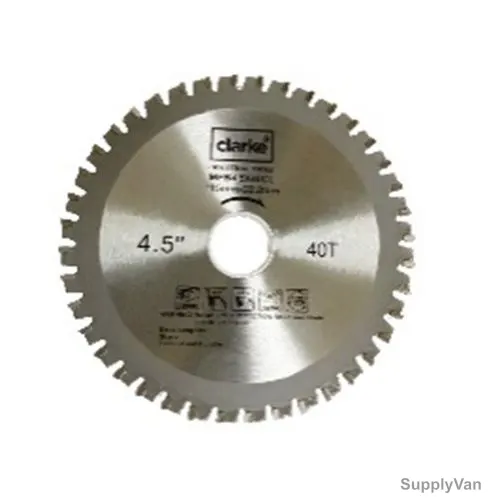 Clarke Multipurpose Blade, MPB4-5X40CL, 40 Teeth, 4.5 Inch