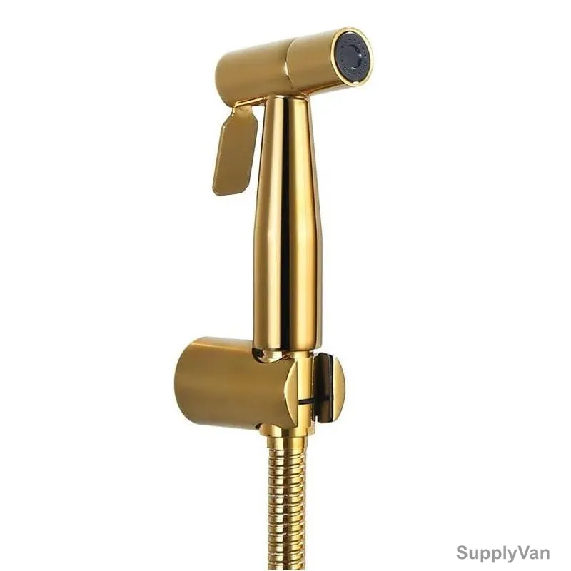 Novex Bidet Sprayer Kit, NVST-1104-G, Brass, 1/2 Inch, Gold Finish — image 1