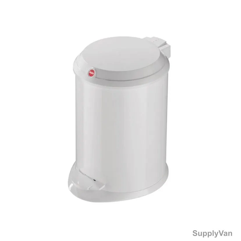Hailo Pedal Waste Bin, HLO-0704-410, Pedal Bin T1 S, 4 Litres, White