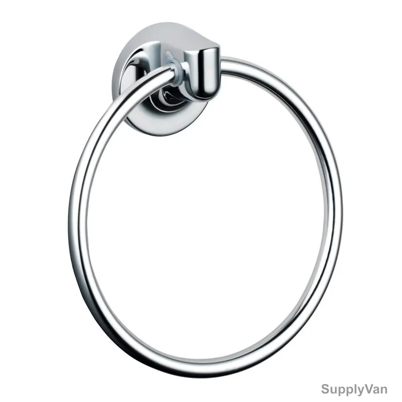 Vitra Marin Towel Ring, A44943EXP, Brass, 160 x 150CM, Chrome Finish — image 1