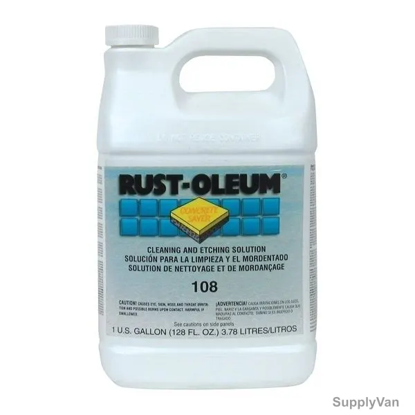 Rust-Oleum Cleaning and Etching Solution Coating, 108402, 3.78 Litres, Pink