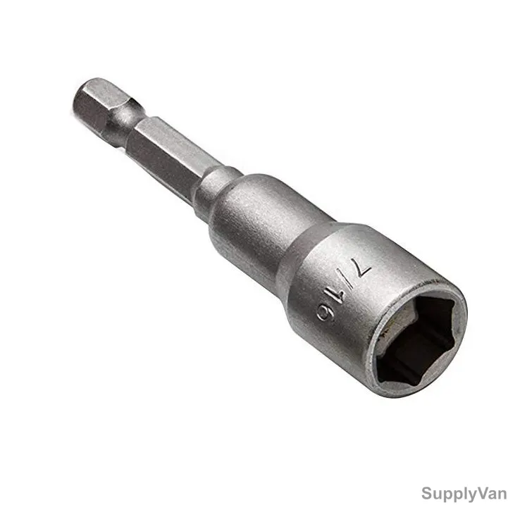 Tuf-Fix Magnetic Nut Setter, TFXMBH1065, Alloy Steel, 10 x 65MM, PK8 — image 1