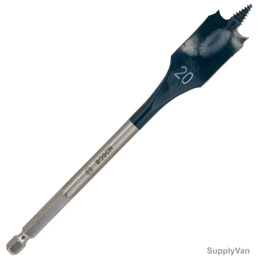 Bosch SelfCut Speed Flat Drill Bit, 2608595491, 20MM Dia x 152MM Length