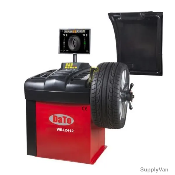 Dato 3D Wheel Balancer, WBL2412, 220V, 65 Kg Wheel Weight Capacity