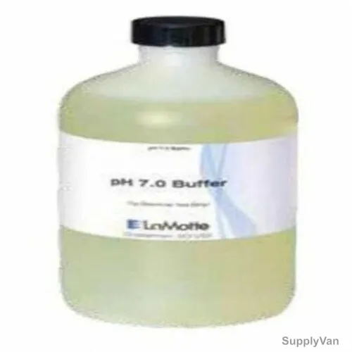 Lamotte pH Buffer Solution, 3772-L, 7 pH, Clear Yellow, 500 ML