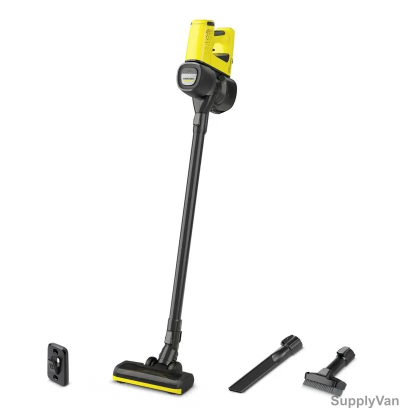 Karcher VC 4 Cordless MyHome Vacuum Cleaner, 11986210, 100-240V, 650ML Tank Capacity, Yellow — image 1