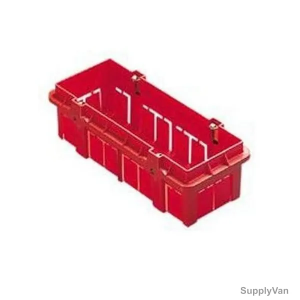 Gewiss Flush Mounting Box, GW24236, 6 Gang