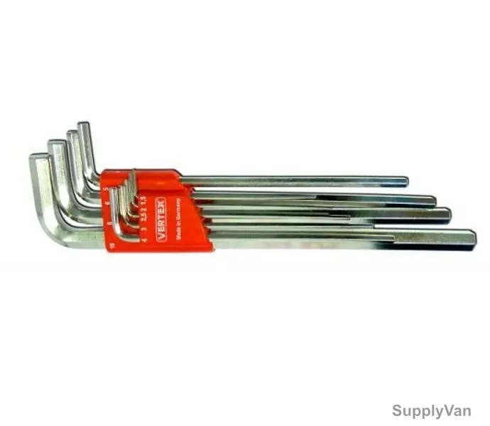 Vertex Hex Key Set, VXHK-GN09, 9PCS