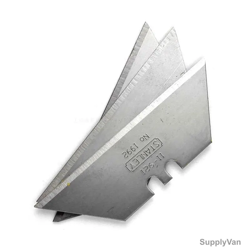 Stanley Heavy Duty Utility Knife Blade, 11-921, Steel, 100 Pcs/Pack