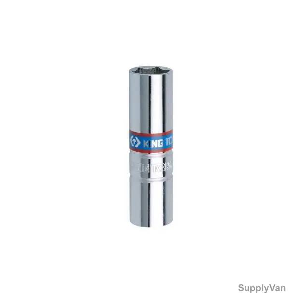 Kingtony Rubber Spark Plug Socket, 36B514, 3/8 Inch Drive, 14MM