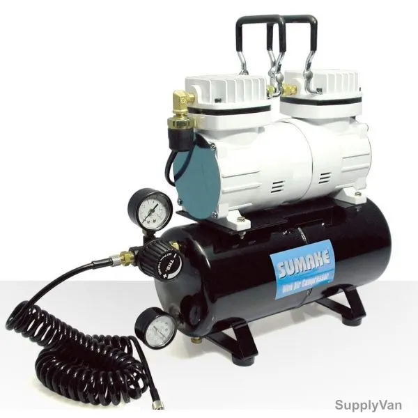 Sumake Air Compressor, MC-1103THRGM, 1/6 Hp, 3.5 Litres