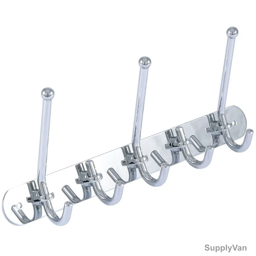Argent Crystal Robe Hook, 23355, Silver Colour, Steel — image 1
