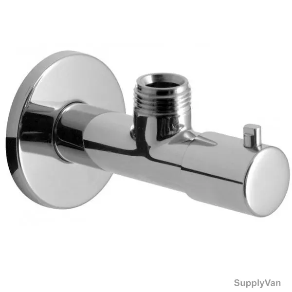 Vado Angle Valve, PEX-230-C-P, Chrome Finish, Silver