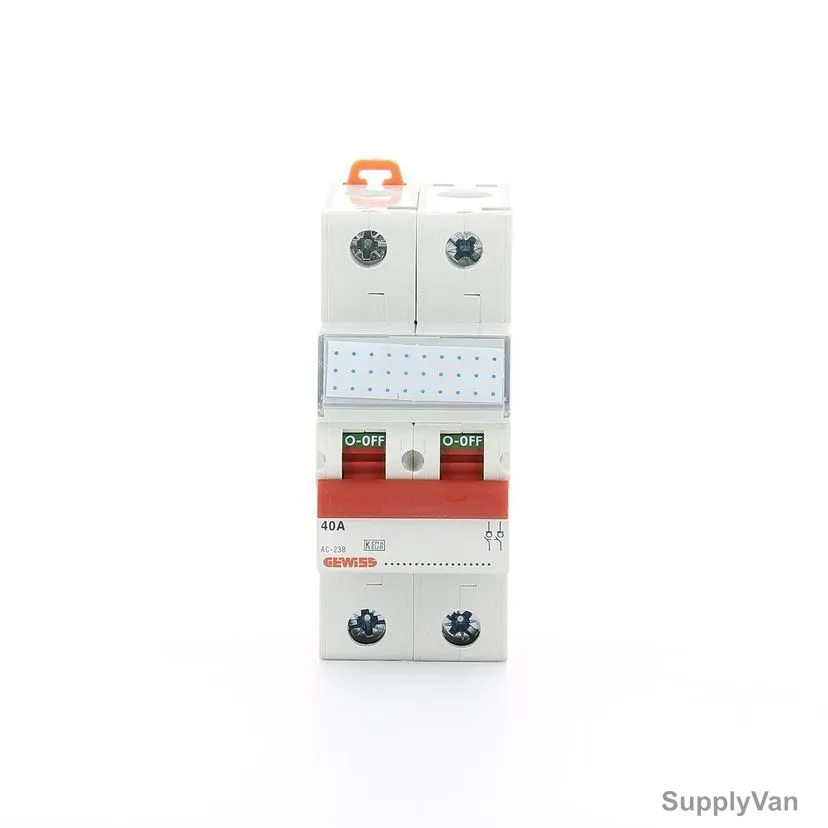 Gewiss Switch Disconnector, GW96115, 2P, 40A