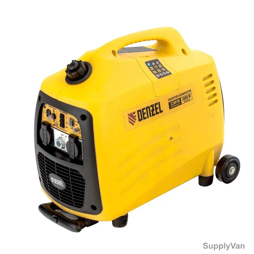 Denzel Electric Start Inverter Generator, GT-3200iSE, 3200W, 4-Stroke, 150CC, 4.6 HP, 6 Ltrs Fuel Tank Capacity — image 1