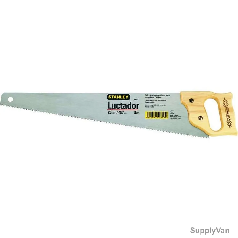 Stanley Handsaw, 15-471, Luctador, 20 Inch