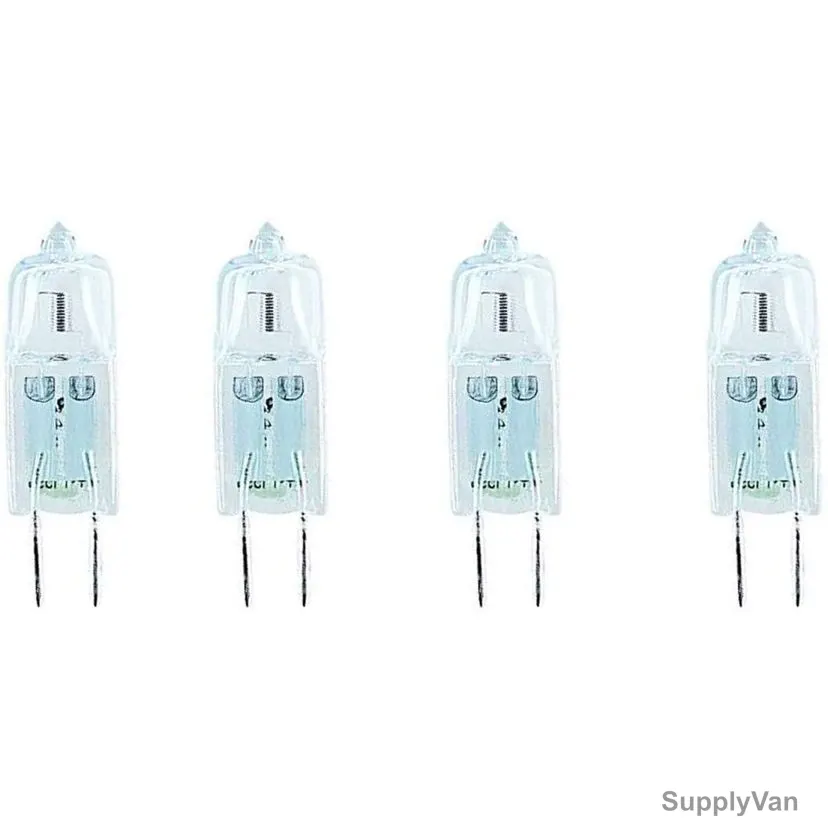Osram Capsule Halogen Bulb, Halostar Starlite, 50W, GY6.35, 3950K, Warm White, 4 Pcs/Pack