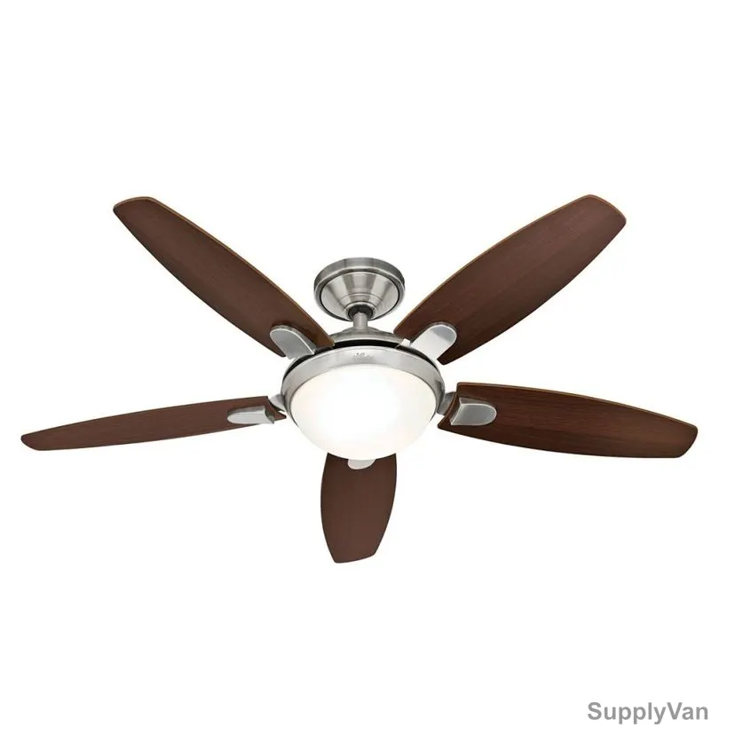 Hunter Ceiling Fan, 50612, Contempo, 5 Blade, 132CM, Brushed Nickel